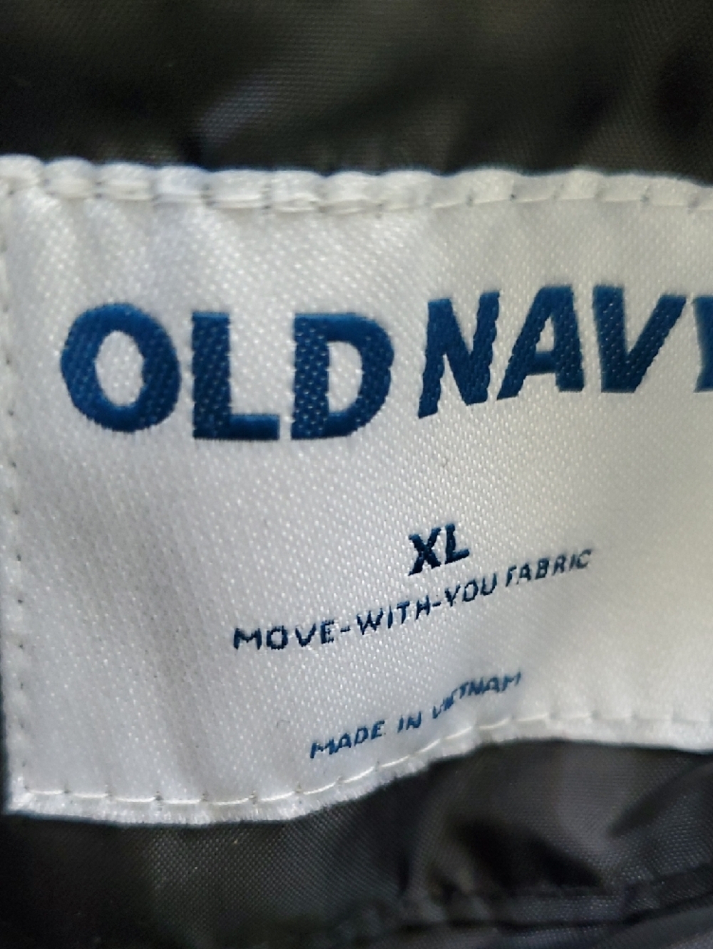 Old Navy Black and White Plaid Men's Coat - Picture 14 of 15